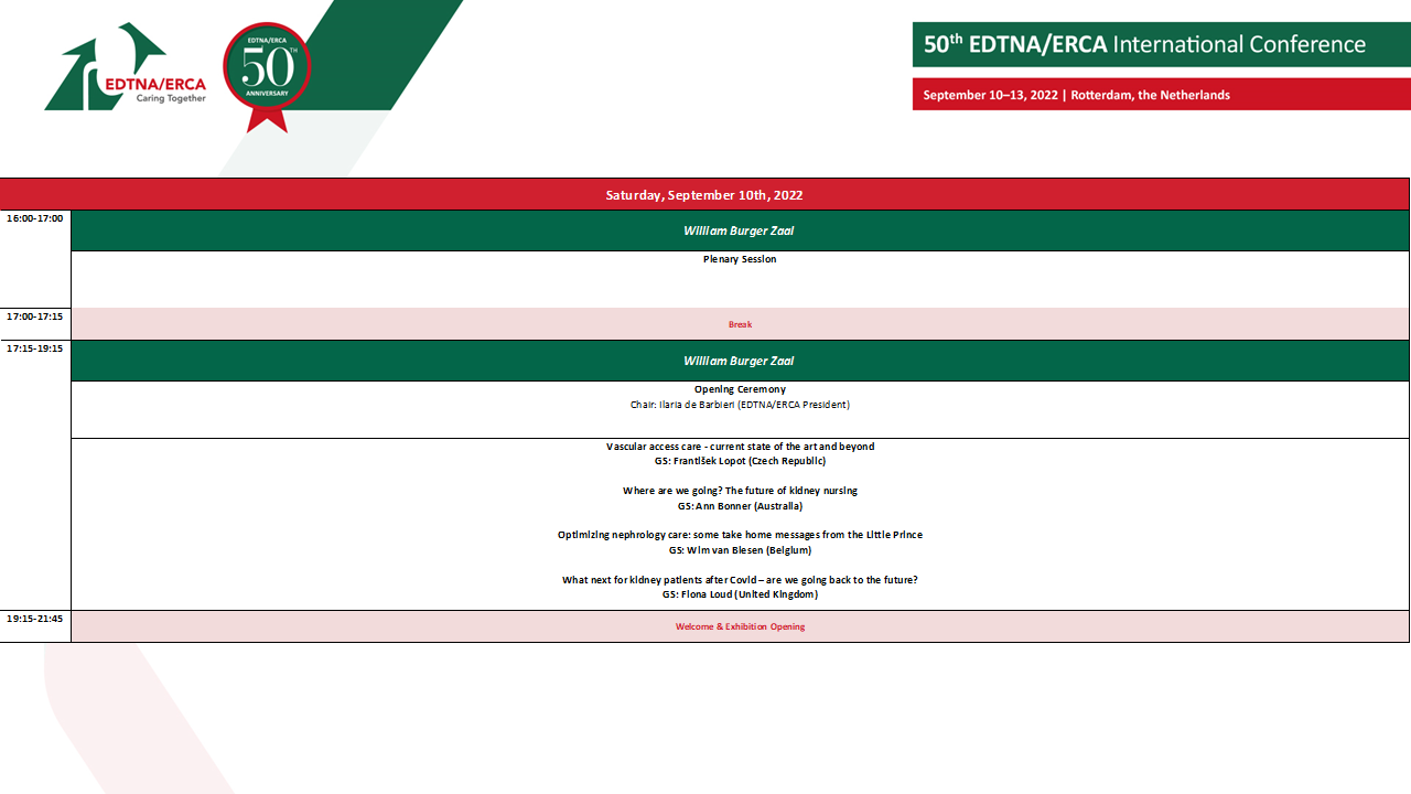 50Th Edtna/Erca International Conference
